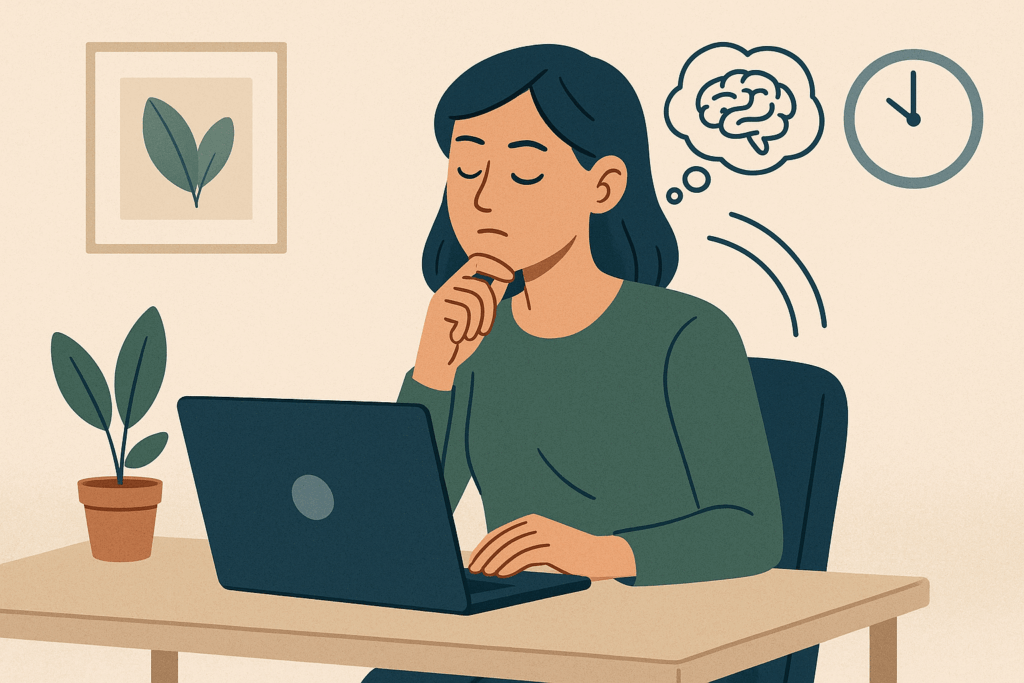 Postura e concentrazione: i segnali del corpo che influenzano il lavoro mentale