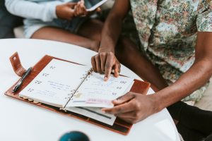 Checking the agenda